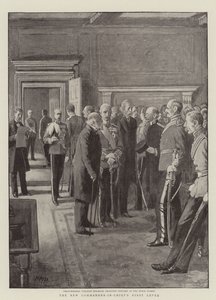 De Eerste Receptie van de Nieuwe Opperbevelhebber